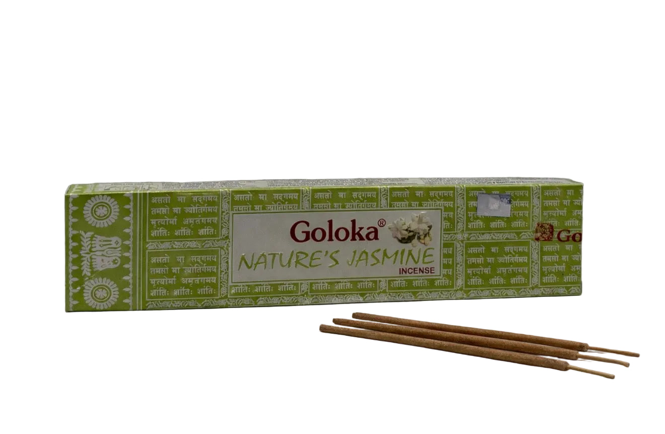 Goloka Nature's Jasmin Räucherstäbchen 15g