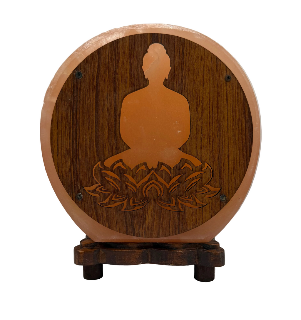 Himalaya-Salzlampe - Lotus Buddha 5KG