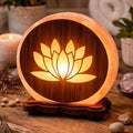 Candeeiro de Sal dos Himalaias - Lotus 5KG