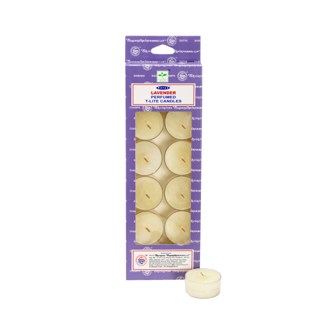 Velas Perfumadas Satya Lavanda 12unid.