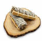 Weißer Salbeistab & Palo Santo 10cm (1 Stück)