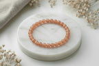 Sonnenstein-Kugelarmband 6 mm und 8 mm AA