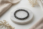 Bracelete de esferas Turmalina Olho de gato 6mm AA ou 8mm A