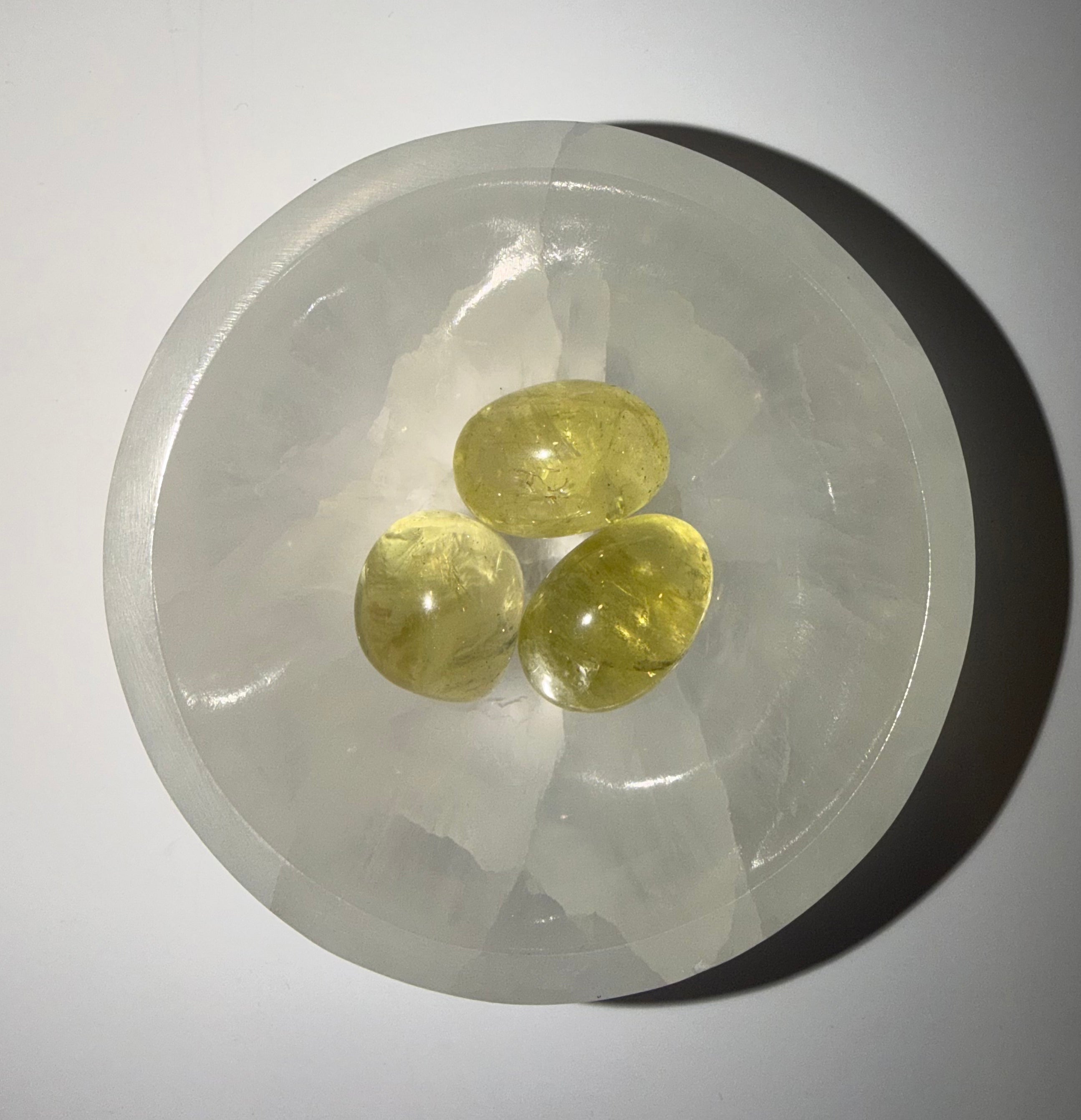 Trommelstein Citrin natur 15 bis 40mm AA+ (1 Stück)
