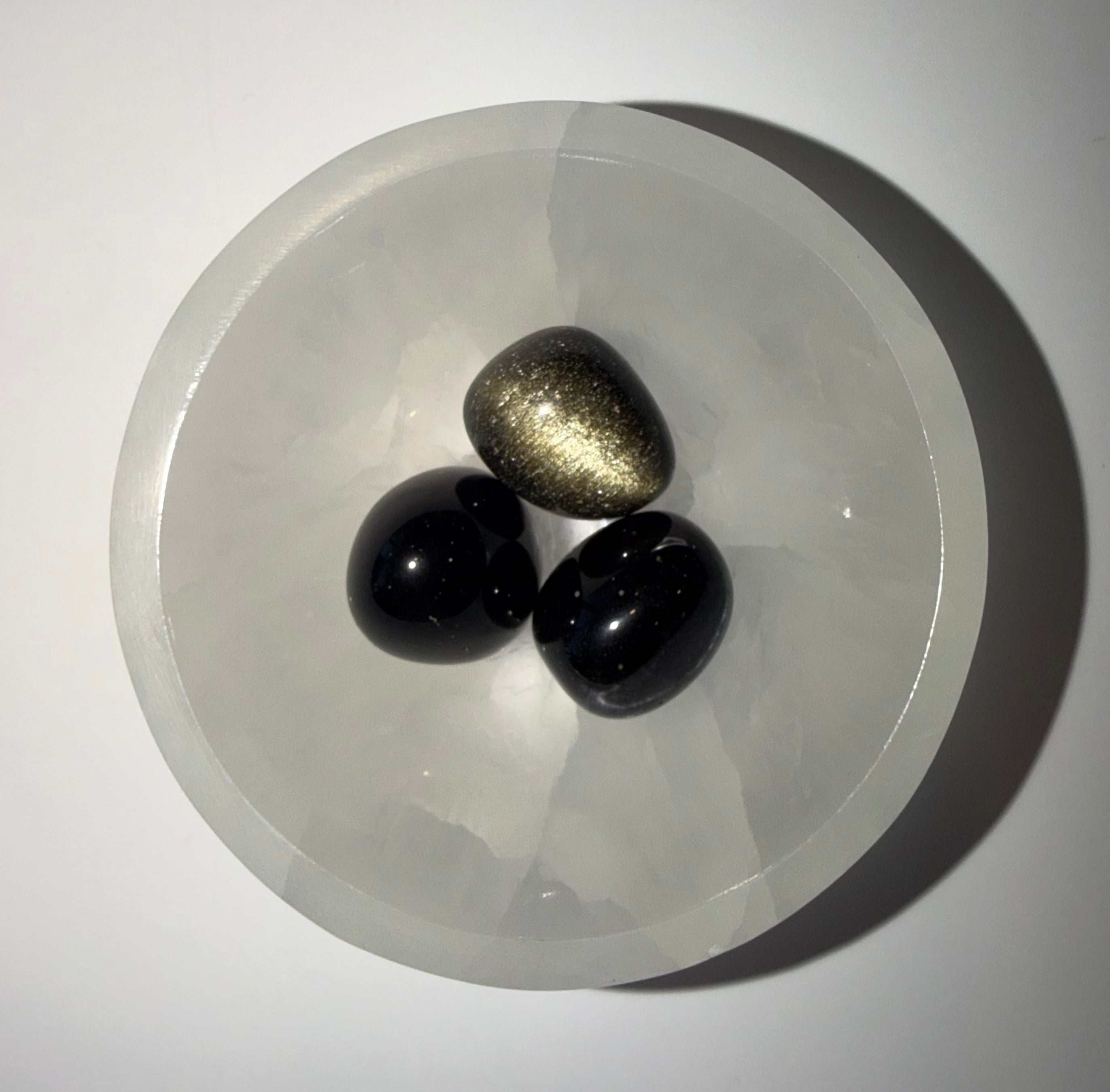 Gold-Obsidian Trommelstein 15-30mm AA (1 Stück)