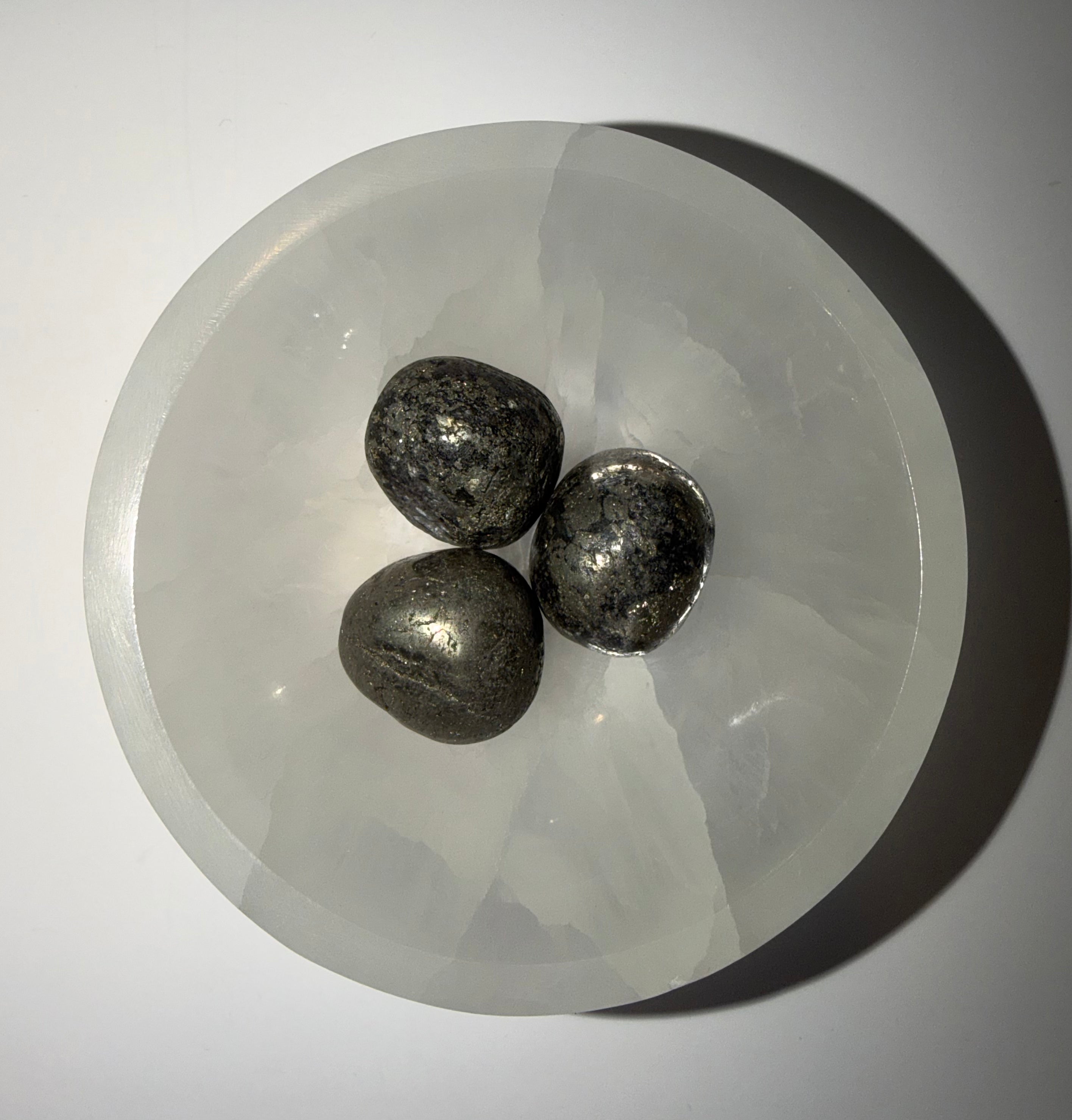 Getrommelter Pyrit auf Magnetit 20-30mm AB (1 Stück)
