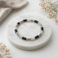 Pulseira Skarn Ónix e Labradorite A