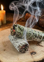 Weißer Salbei-Stick mit Eukalyptus 10cm (1 Stück)