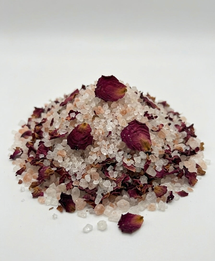 Badesalz Rote Rose 200g