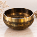 Bol chantant yeux de Bouddha 16cm (1 pièce)
