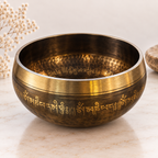 Bol chantant yeux de Bouddha 16cm (1 pièce)