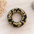 Coussin cercle 10cm noir