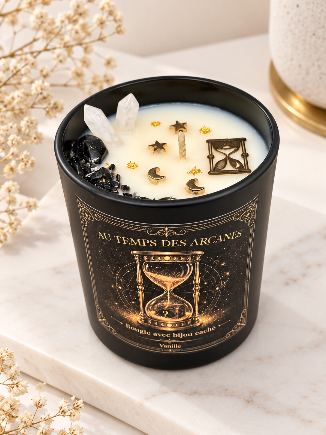 Bougie Bijou Signature "Au Temps des Arcanes"